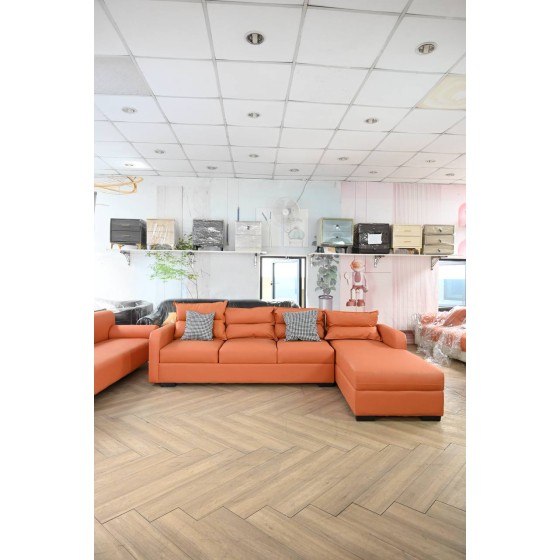 L-shaped sofa